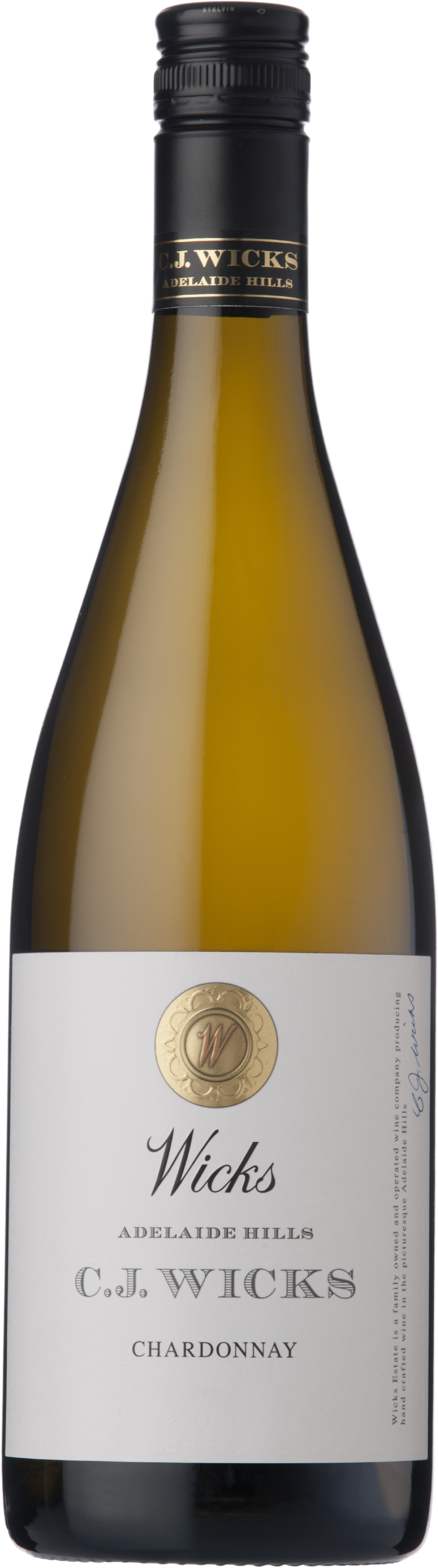 Wicks Estate Wines C.J. Wicks Adelaide Hills Chardonnay 2024 Adelaide Hills